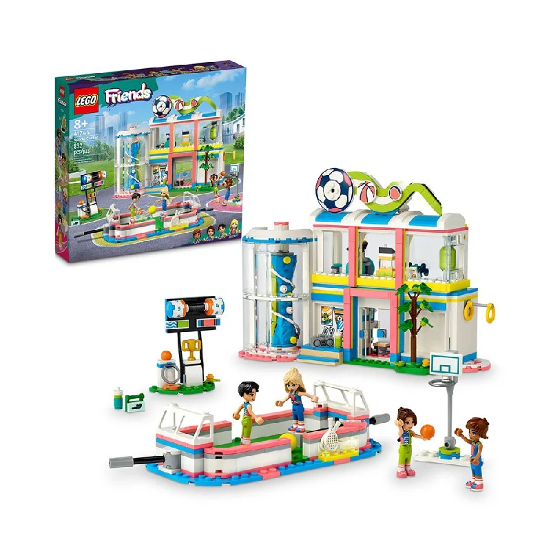 Inspiring problem-solving LEGO challengesLEGO Friends Sports Center 41744 Building Toy Set (832 Pieces) Inspiring problem-solving LEGO challengesLEGO Friends Sports Center 41744 Building Toy Set (832 Pieces)