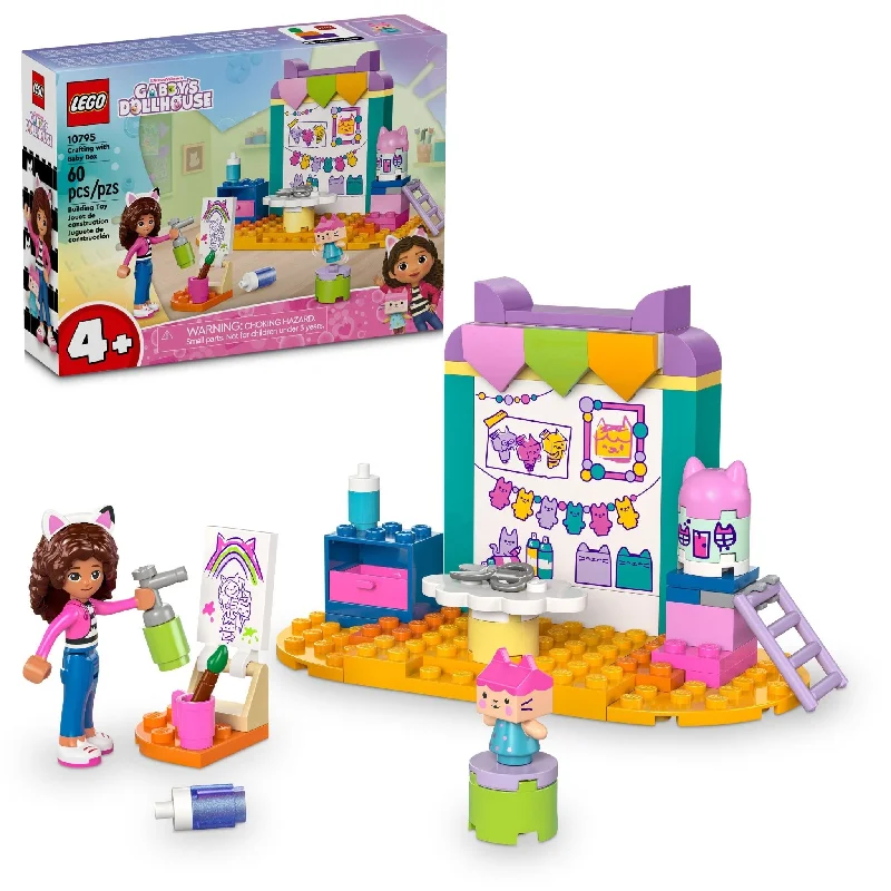 Endlessly customizable LEGO setsLEGO® Gabby's Dollhouse Crafting with Baby Box 10795 Endlessly customizable LEGO setsLEGO® Gabby's Dollhouse Crafting with Baby Box 10795
