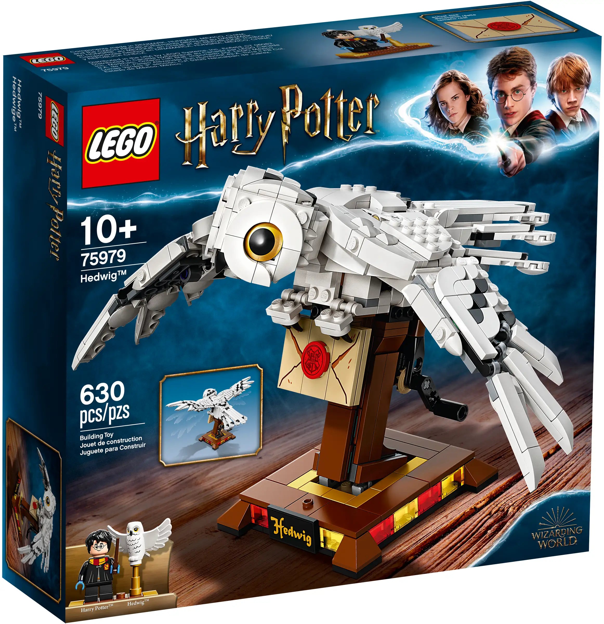 Intricate and intricate LEGO designsLEGO HARRY POTTER 75979 Hedwig™