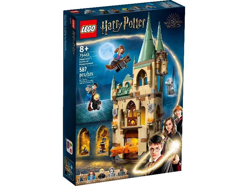 Environmentally friendly LEGO materialsLEGO® Harry Potter™ Hogwarts™ Room of Requirement 76413 Environmentally friendly LEGO materialsLEGO® Harry Potter™ Hogwarts™ Room of Requirement 76413