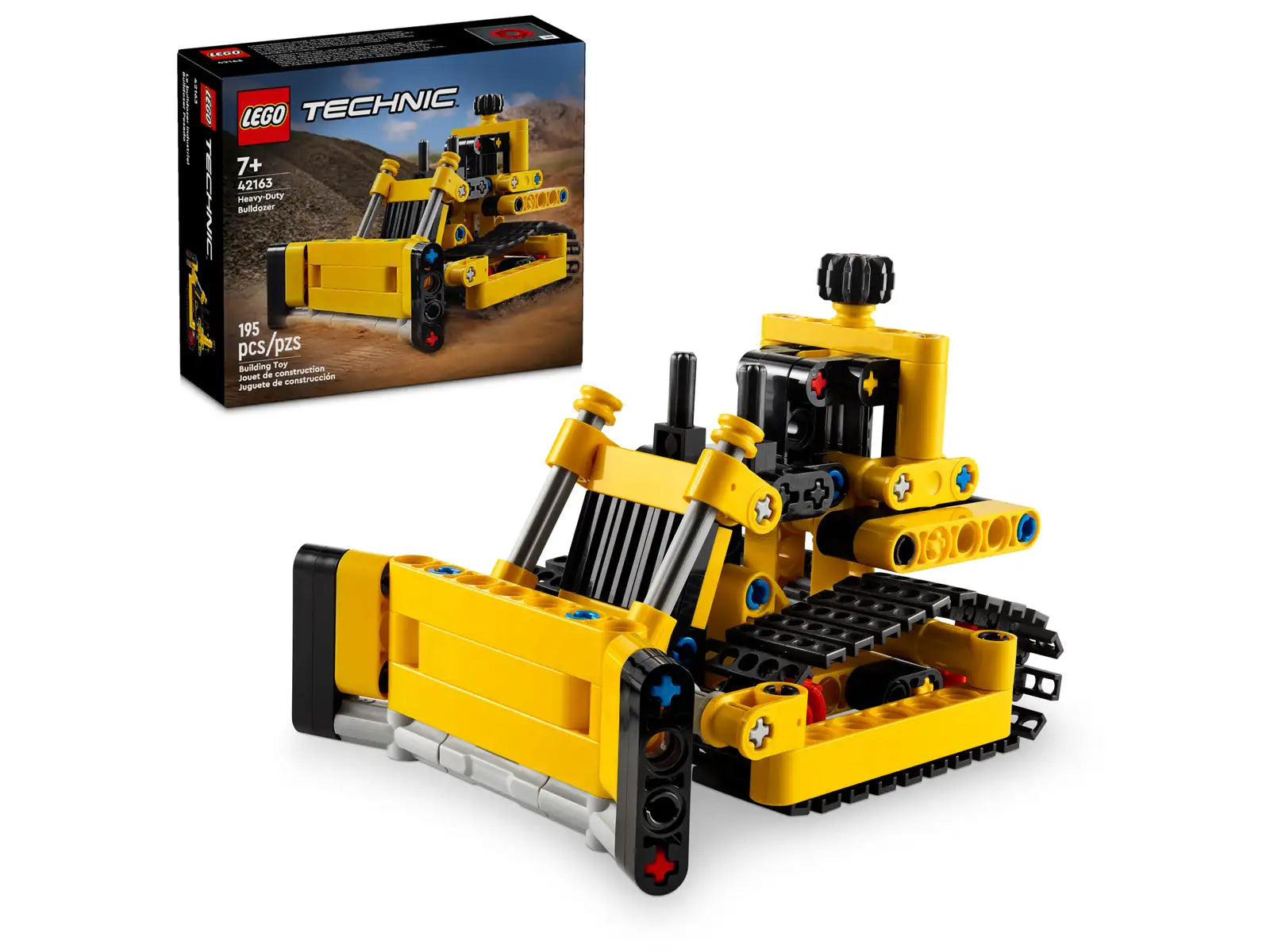 Promoting critical thinking LEGO challengesLEGO® Heavy-Duty Bulldozer 42163