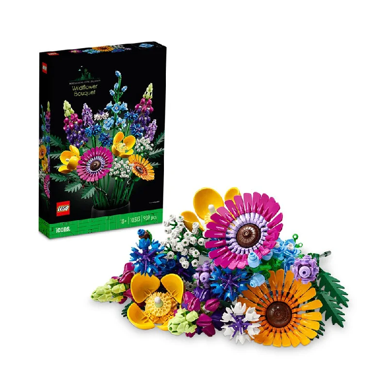 Engagement-boosting LEGO activitiesLEGO Icons Wildflower Bouquet 10313 Building Set (939 Pieces) Engagement-boosting LEGO activitiesLEGO Icons Wildflower Bouquet 10313 Building Set (939 Pieces)