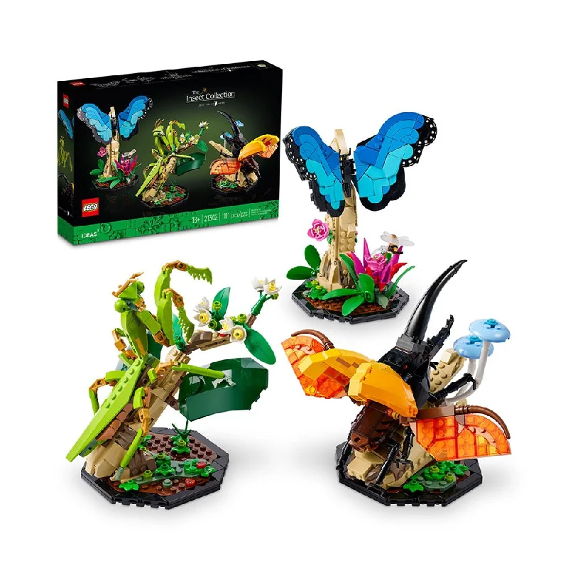Customizable and personalized LEGO optionsLEGO Ideas The Insect Collection 21342 Building Set (1,111 Pieces) Customizable and personalized LEGO optionsLEGO Ideas The Insect Collection 21342 Building Set (1,111 Pieces)