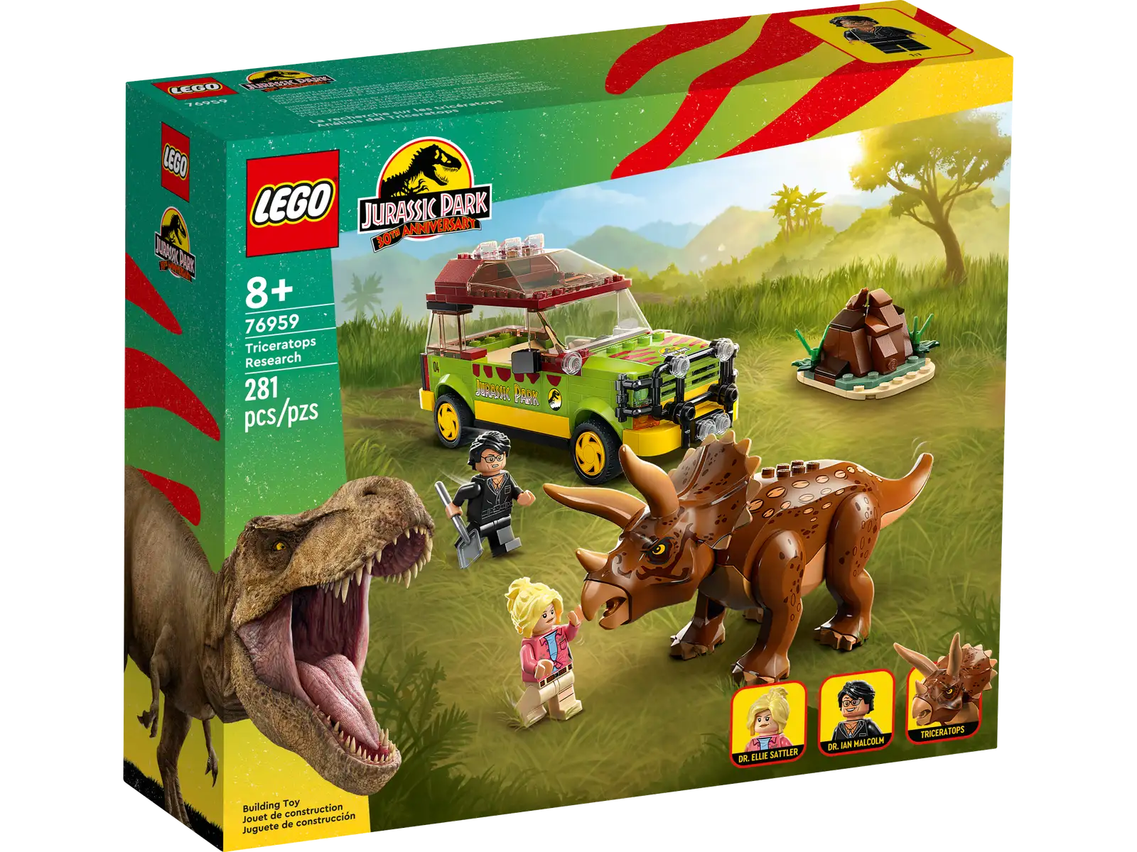 Enhancing problem-solving skills LEGOLEGO® Jurassic Park Triceratops Research 76959