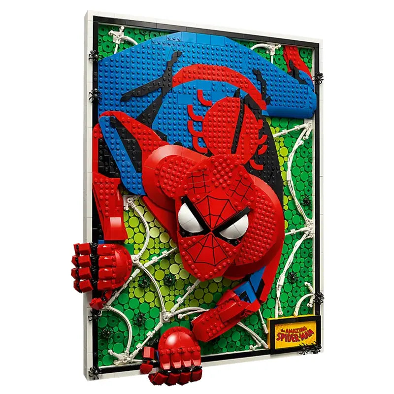 Promoting spatial awareness LEGOLego - Lego Art - The Amazing Spider-Man #31209