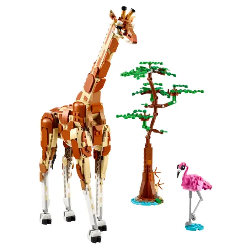 Seamlessly fitting LEGO connectionsLego - Lego Creator - Wild Safari Animals #31150