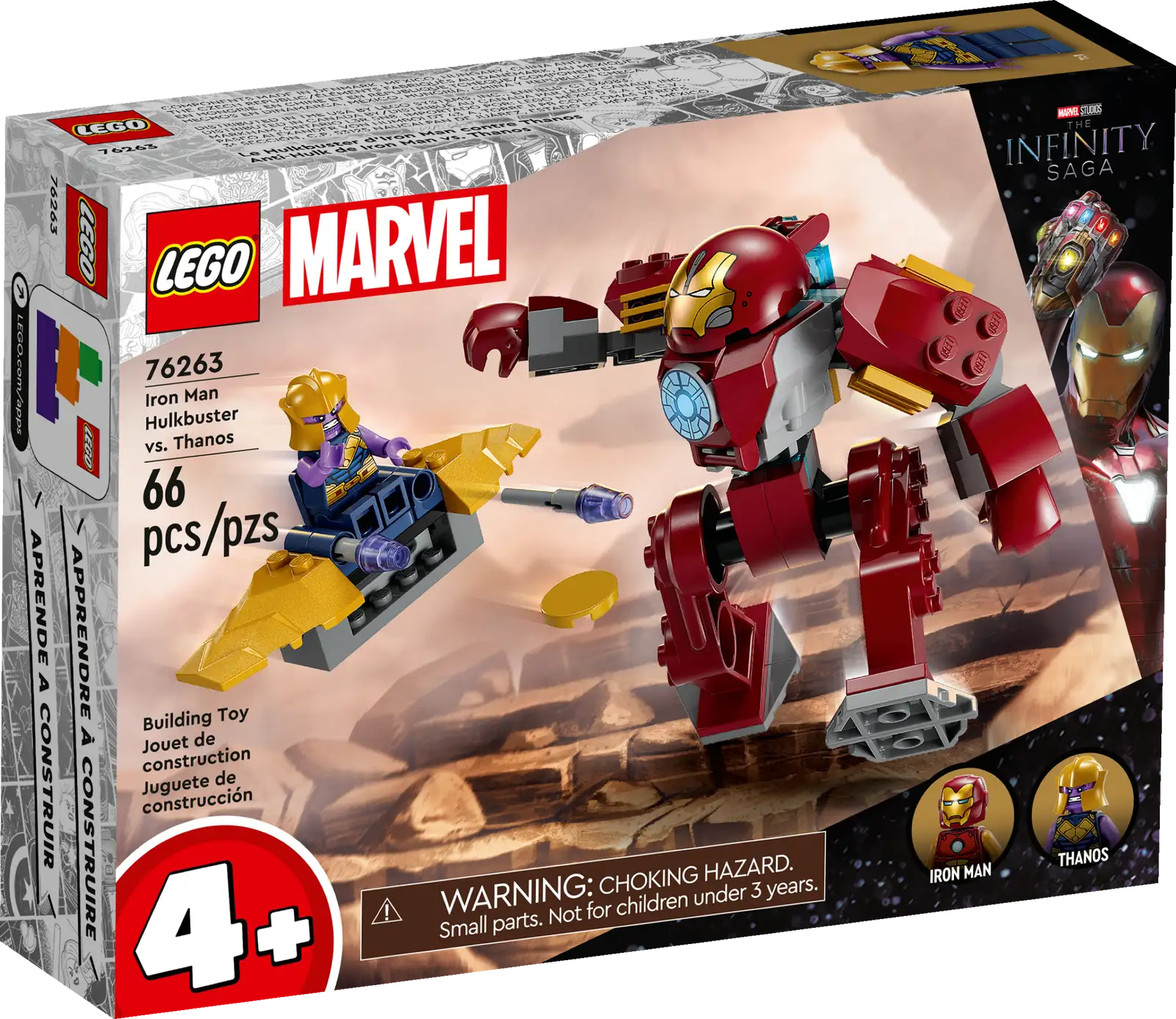 Offering endless joy LEGOLEGO® Marvel Iron Man Hulkbuster vs. Thanos 76263