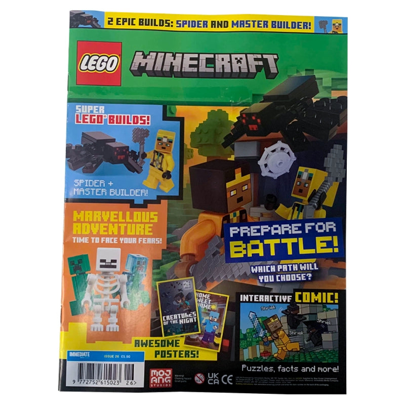 Beautifully crafted LEGO sculpturesLEGO - Minecraft Magazine - Issue 26