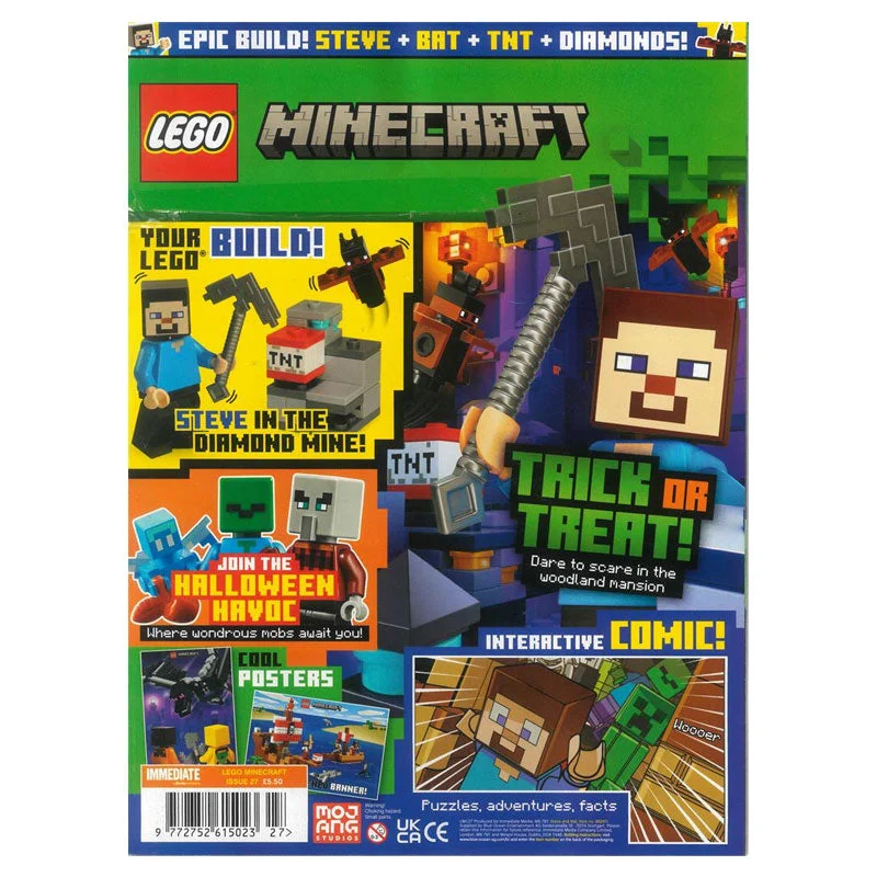 Encouraging hand-eye coordination LEGOLEGO - Minecraft Magazine - Issue 27