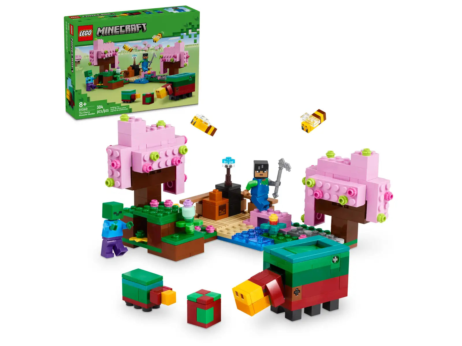 Offering endless possibilities LEGOLEGO® Minecraft™ The Cherry Blossom Garden 21260