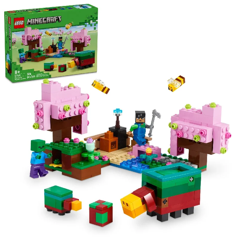 Promoting spatial awareness LEGOLEGO® Minecraft® The Cherry Blossom Garden 21260