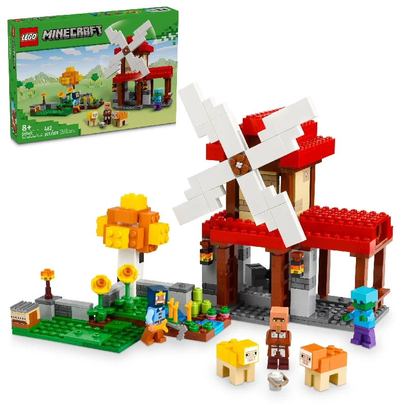 Inspiring future engineers LEGOLEGO® Minecraft® The Windmill Farm 21262
