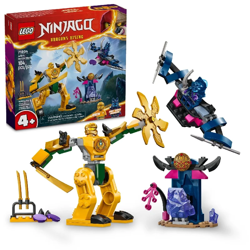 Promoting fine motor skills LEGO setsLEGO NINJAGO Arin’s Battle Mech Ninja Toy Set 71804 Promoting fine motor skills LEGO setsLEGO NINJAGO Arin’s Battle Mech Ninja Toy Set 71804