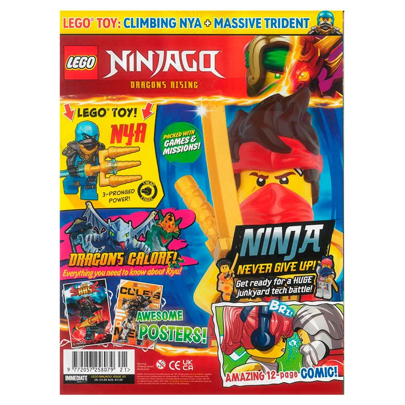 Offering a wide range of themes LEGOLEGO - Ninjago Dragons Rising - Issue 121