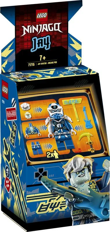 Stress-relieving LEGO buildingLEGO 71715 Ninjago Jay Avatar - ARCade Pod