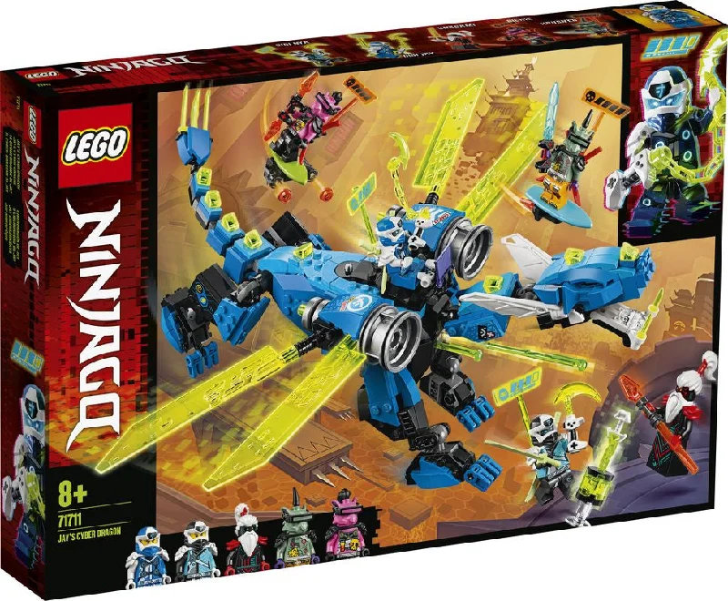 Offering a sense of nostalgia LEGOLEGO 71711 Ninjago Jay's Cyber Dragon