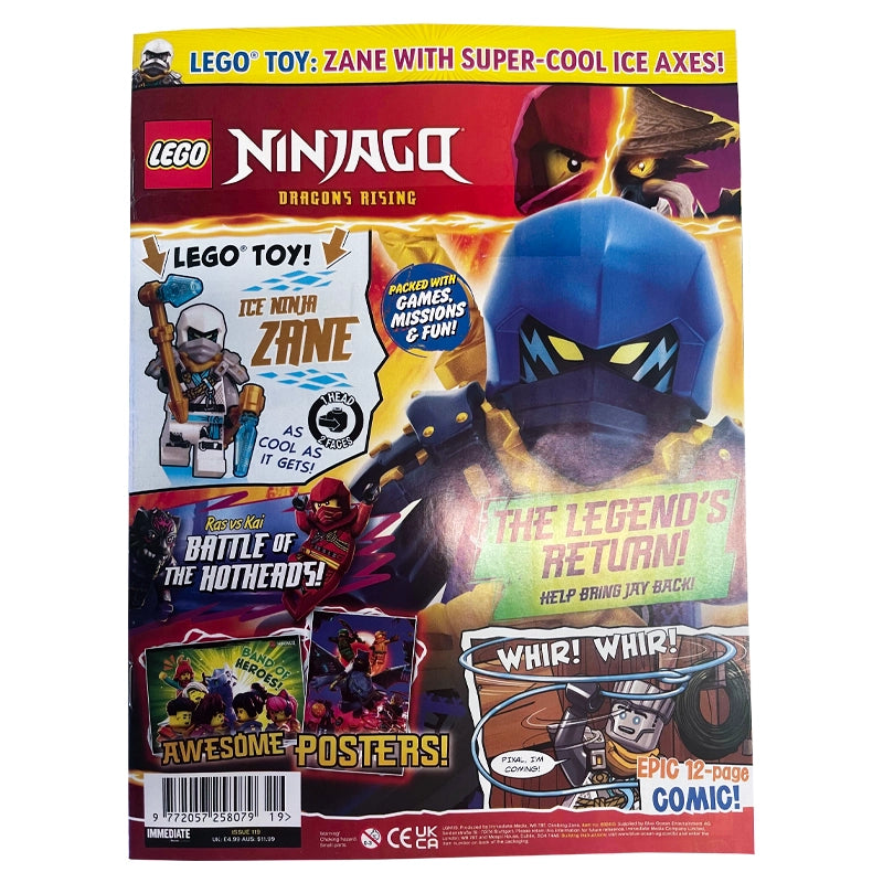 Iconic and recognizable LEGO charactersLEGO - Ninjago Magazine - Issue 119