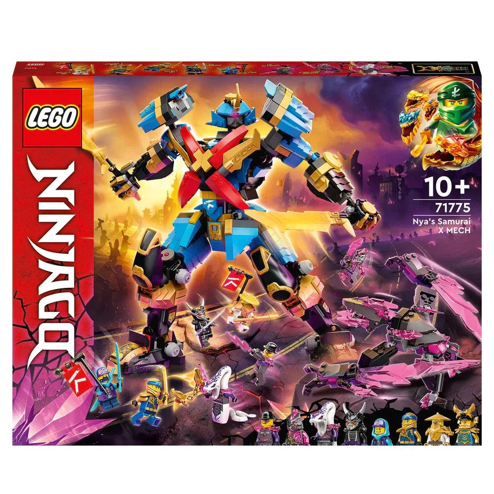 Seamlessly fitting LEGO connectionsLEGO NINJAGO 71775 Nya's Samurai X MECH Action Figure Set Seamlessly fitting LEGO connectionsLEGO NINJAGO 71775 Nya's Samurai X MECH Action Figure Set