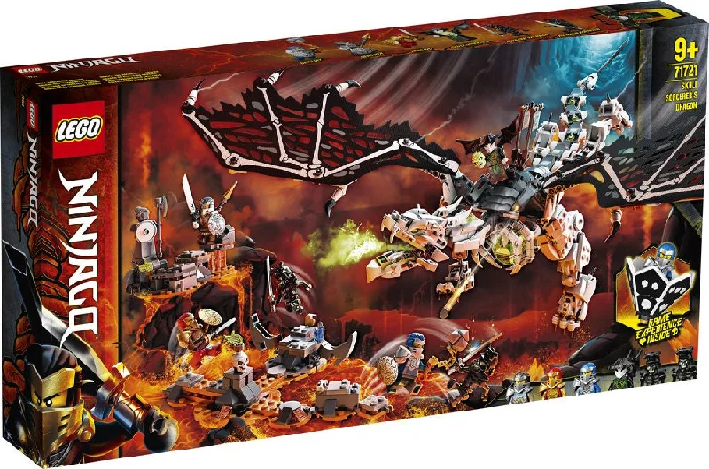Encouraging hand-eye coordination LEGOLEGO 71721 Ninjago Skull SoRCerer's Dragon