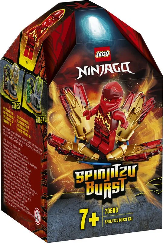 Stress-relieving LEGO buildingLEGO 70686 Ninjago Spinjitzu Burst Kai