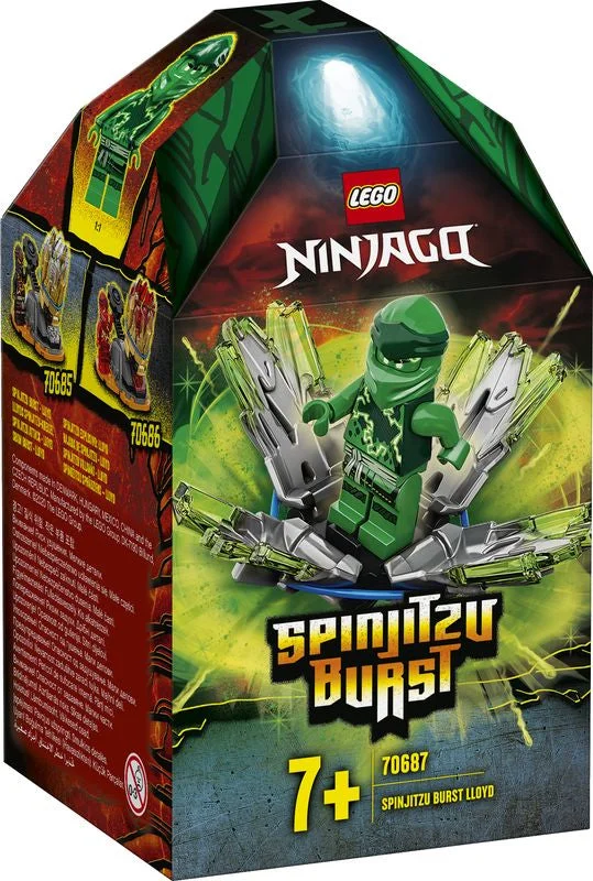 Inspiring problem-solving LEGO challengesLEGO 70687 Ninjago Spinjitzu Burst Lloyd