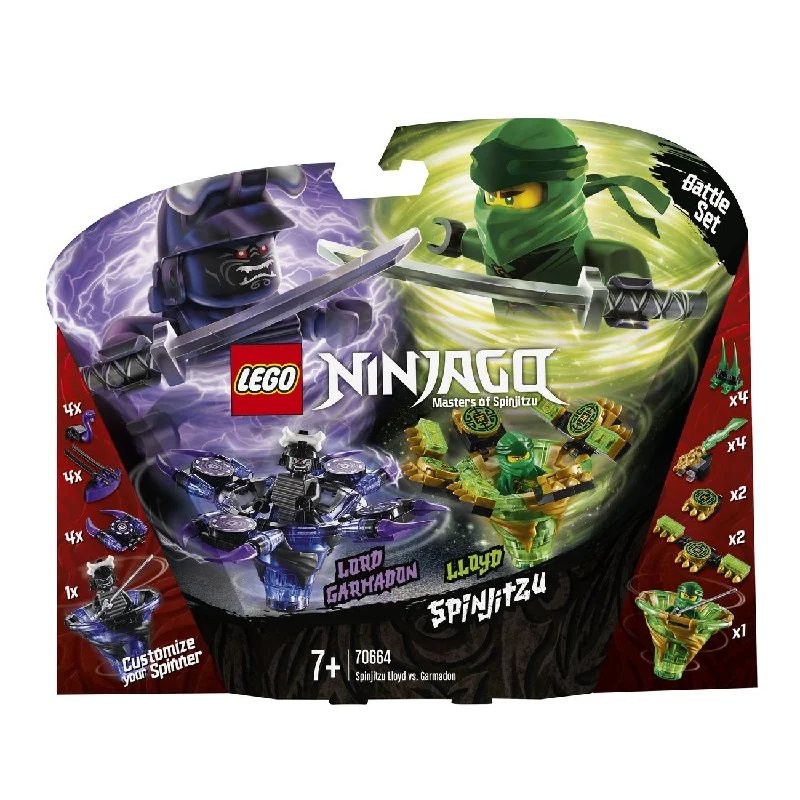 Universally loved LEGO toysLEGO 70664 Ninjago Spinjitzu Lloyd Vs Garmadon