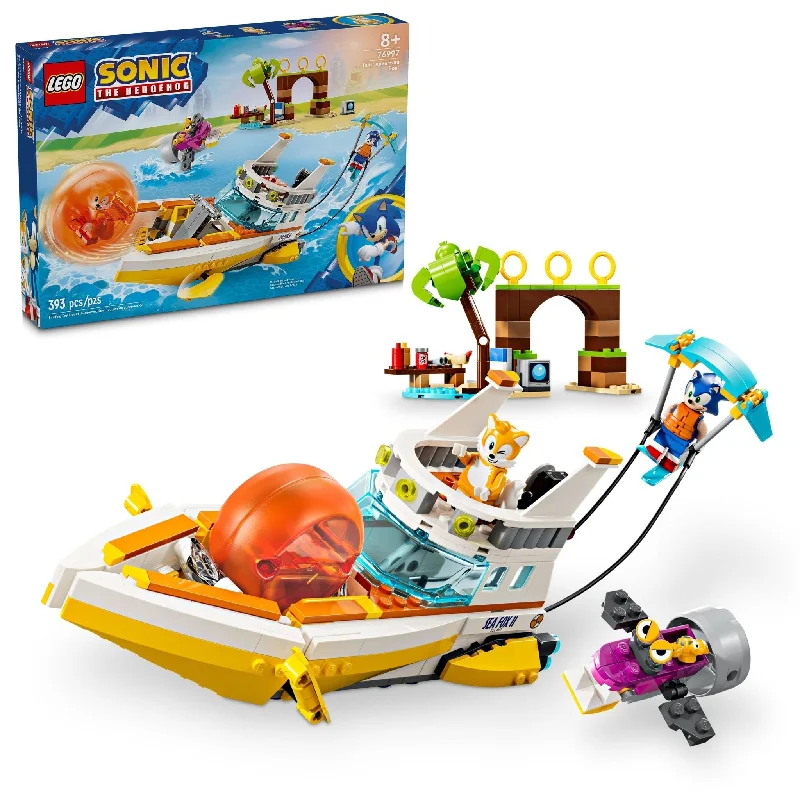 Encouraging exploration and discovery LEGOLEGO® Sonic the Hedgehog™ Tails' Adventure Boat 76997 Encouraging exploration and discovery LEGOLEGO® Sonic the Hedgehog™ Tails' Adventure Boat 76997