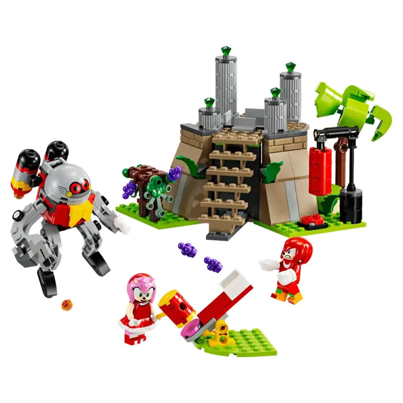 Finely detailed LEGO structuresLego - Sonic the Hedgehog - Knuckles and the Master Emerald Shrine #76998 Finely detailed LEGO structuresLego - Sonic the Hedgehog - Knuckles and the Master Emerald Shrine #76998