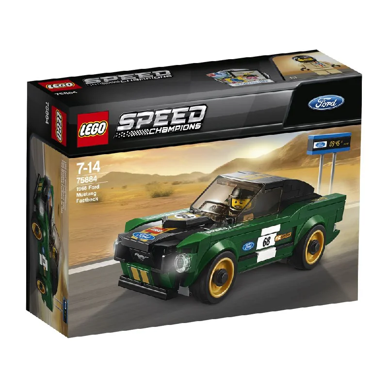 Offering a sense of accomplishment LEGOLEGO 75884 Speed Champions 1968 Ford Mustang Fastback
