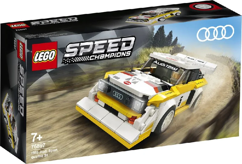 Seamlessly fitting LEGO connectionsLEGO 76897 Speed Champions 1985 Audi Sport Quattro S1 Seamlessly fitting LEGO connectionsLEGO 76897 Speed Champions 1985 Audi Sport Quattro S1