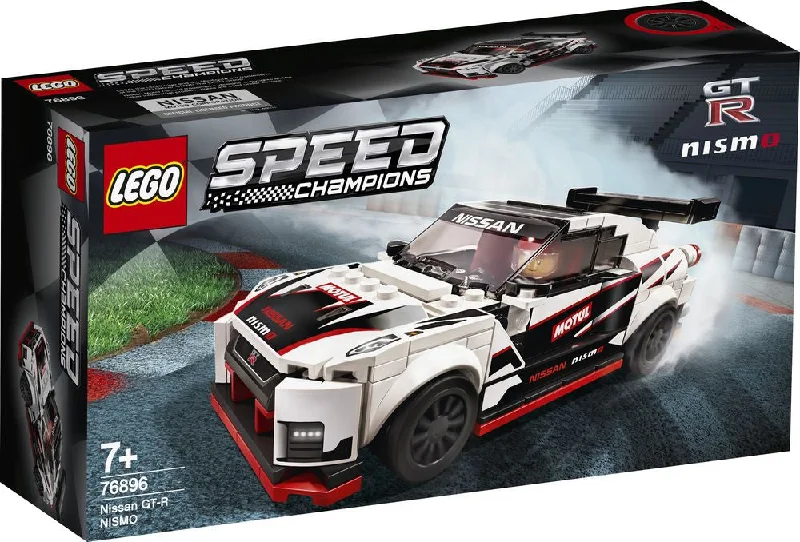 Promoting fine motor skills LEGO setsLEGO 76896 Speed Champions Nissan GT-R Nismo