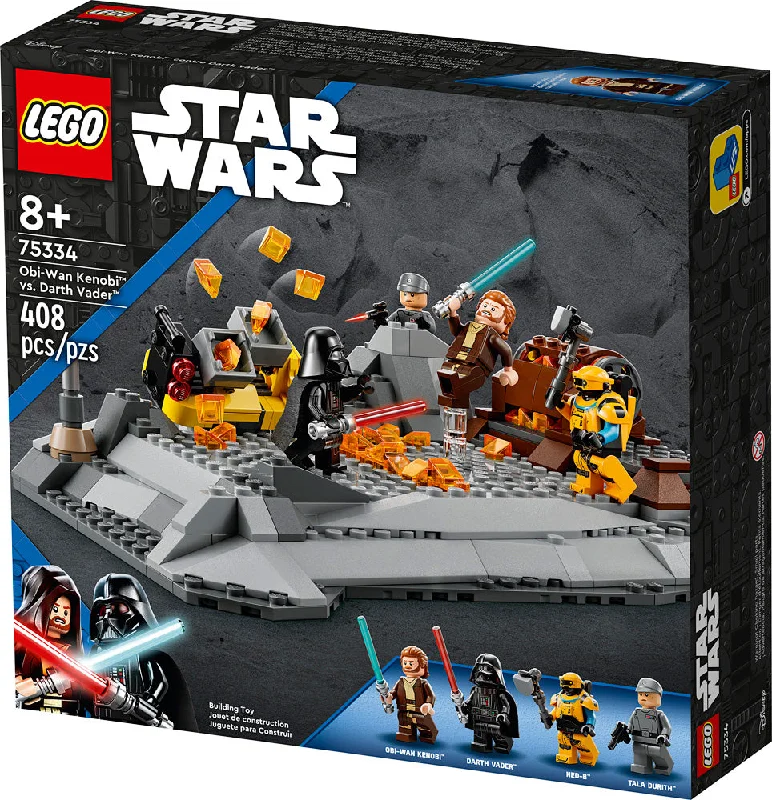 Timeless and classic LEGO toysLEGO® Star Wars Obi-Wan Kenobi™ vs. Darth Vader™ 75334 Timeless and classic LEGO toysLEGO® Star Wars Obi-Wan Kenobi™ vs. Darth Vader™ 75334