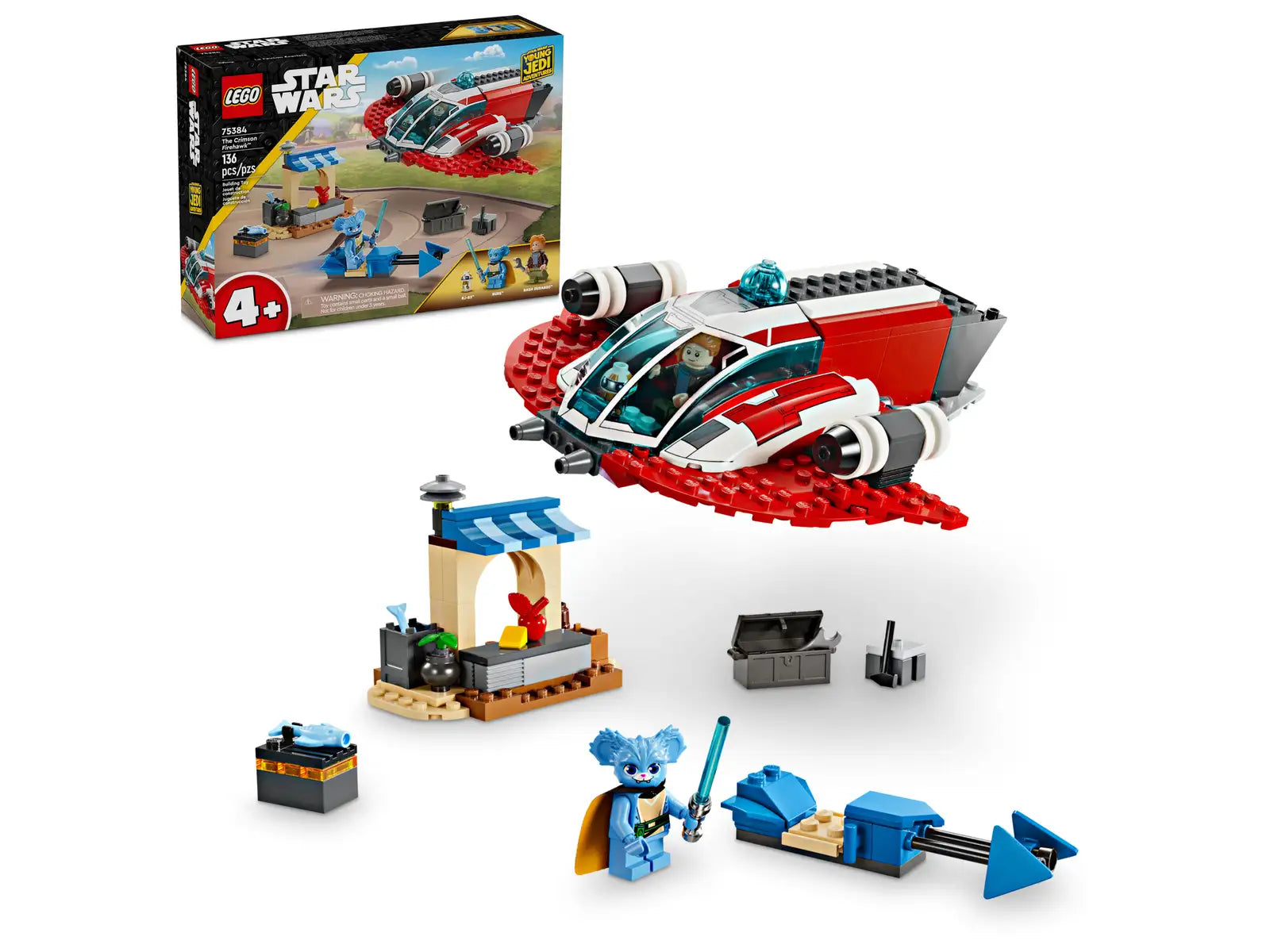 Highly adaptable LEGO creationsLEGO® Star Wars The Crimson Firehawk™ 75384