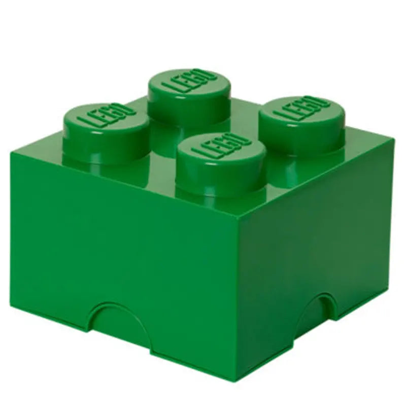 Enhancing cognitive development LEGOLego - 4 Stud Storage Brick - Dark Green