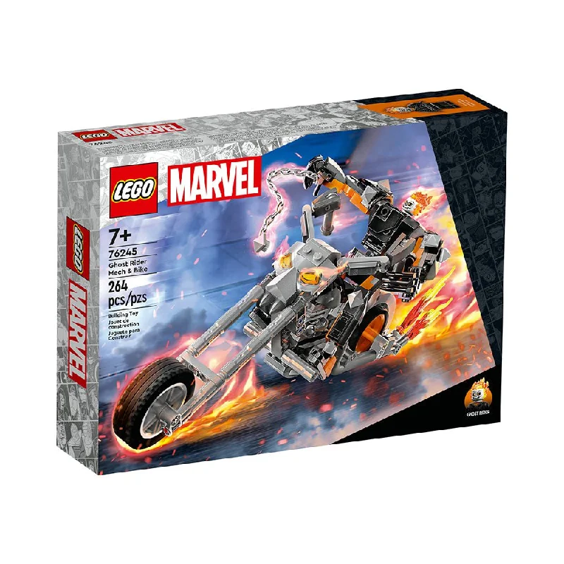 Inspiring architectural interest LEGOLEGO Marvel Ghost Rider Mech & Bike 76245 Building Toy Set (264 Pieces) Inspiring architectural interest LEGOLEGO Marvel Ghost Rider Mech & Bike 76245 Building Toy Set (264 Pieces)