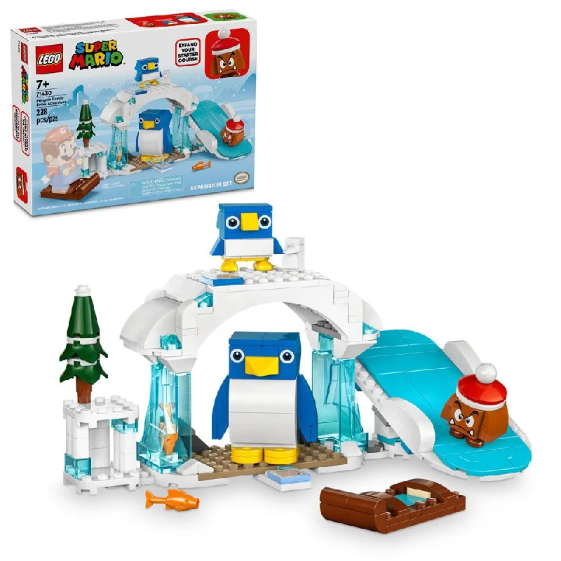 Fostering patience and perseverance LEGOLEGO® Super Mario™ Penguin Family Snow Adventure Expansion Set 71430 Fostering patience and perseverance LEGOLEGO® Super Mario™ Penguin Family Snow Adventure Expansion Set 71430