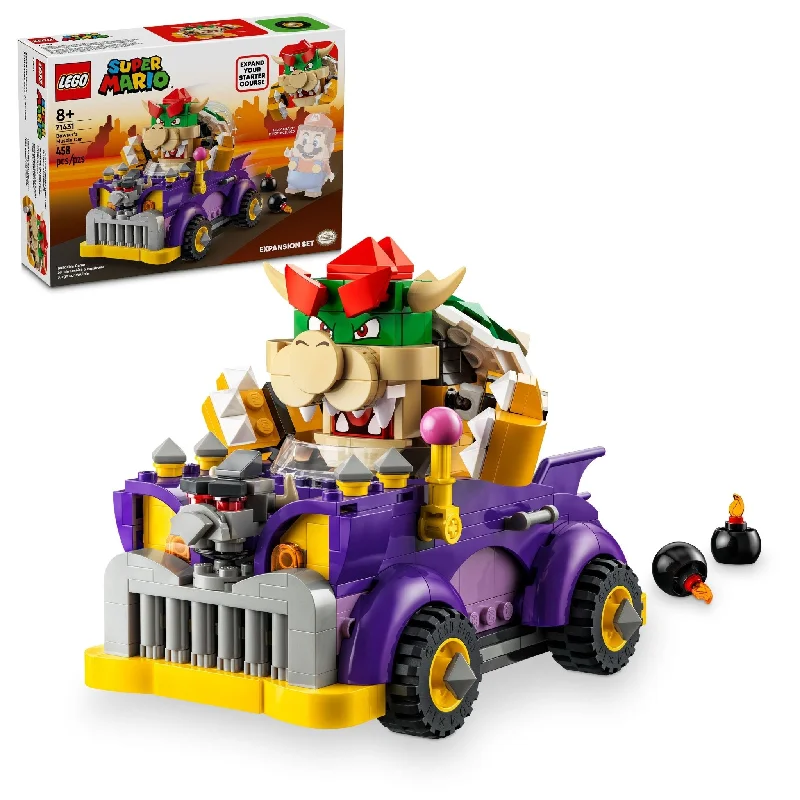 Encouraging social interaction LEGOLEGO Super Mario Bowser’s Muscle Car Expansion Set 71431 Encouraging social interaction LEGOLEGO Super Mario Bowser’s Muscle Car Expansion Set 71431