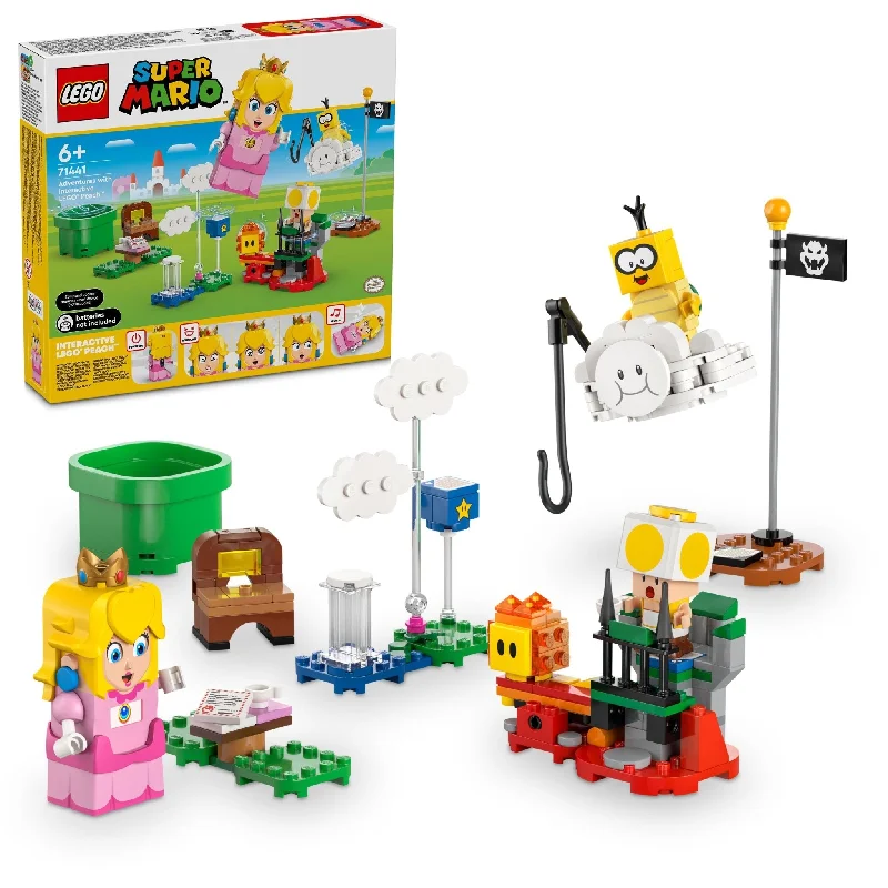 Time-honored LEGO traditionsLEGO® Super Mario™ Adventures with Interactive LEGO® Peach™ 71441 Time-honored LEGO traditionsLEGO® Super Mario™ Adventures with Interactive LEGO® Peach™ 71441