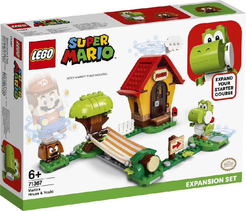 Intricate and intricate LEGO designsLEGO 71367 Super Mario Mario's House & Yoshi Expansion Set Intricate and intricate LEGO designsLEGO 71367 Super Mario Mario's House & Yoshi Expansion Set