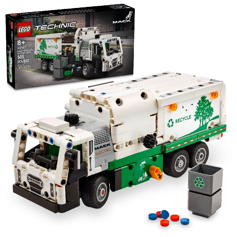 Enhancing problem-solving skills LEGOLEGO Technic Mack LR Electric Garbage Truck 42167 Enhancing problem-solving skills LEGOLEGO Technic Mack LR Electric Garbage Truck 42167