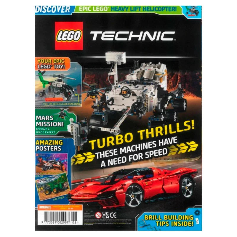 Promoting critical thinking LEGO challengesLEGO - Technic Magazine - Issue 2