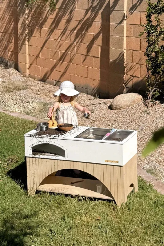 enchanting wooden toys that bring joy and happiness to children Milton & Goose Mud Kitchen (Made in USA) enchanting wooden toys that bring joy and happiness to children Milton & Goose Mud Kitchen (Made in USA)