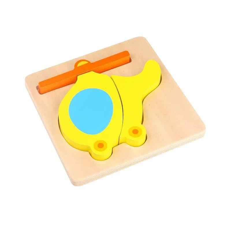 safe and child-appropriate wooden toys for different stages of development Chunky Helicopter Puzzle safe and child-appropriate wooden toys for different stages of development Chunky Helicopter Puzzle