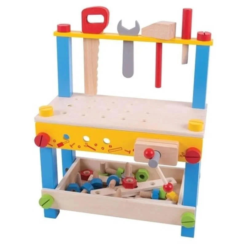 thoughtfully designed wooden toys              My First Workbench