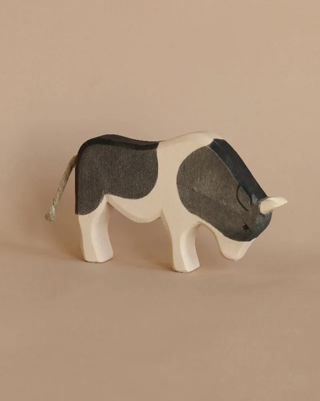 enchanted wooden toys                   Ostheimer Ox - Black & White
