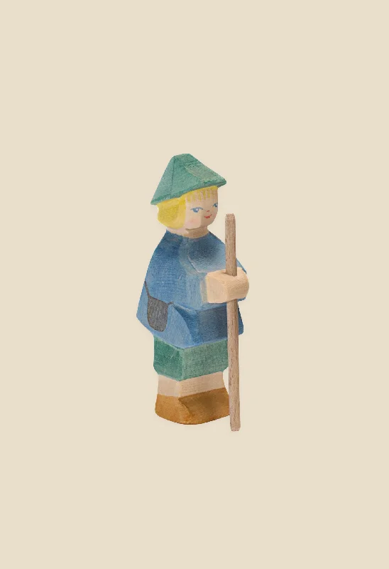 handcrafted wooden toys                  Ostheimer Shepherd Boy