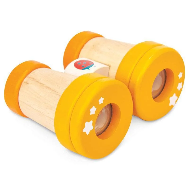 eco-friendly and sustainable wooden toys that promote environmental awareness Petilou Lady Bird Binoculars - Yellow eco-friendly and sustainable wooden toys that promote environmental awareness Petilou Lady Bird Binoculars - Yellow