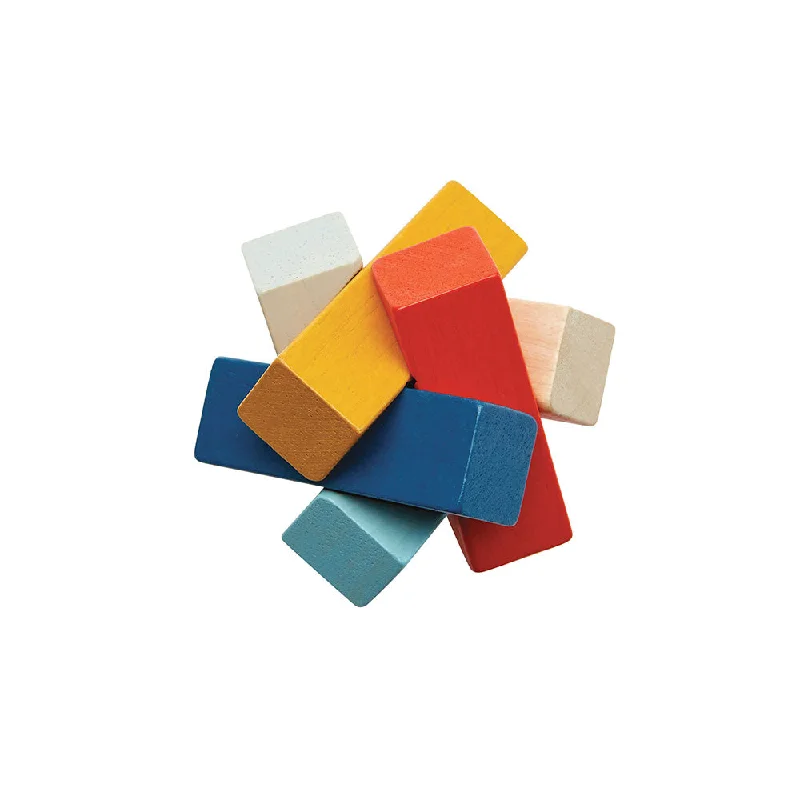 colorful wooden toys for toddlers             Plan Toys mini rectangular puzzle