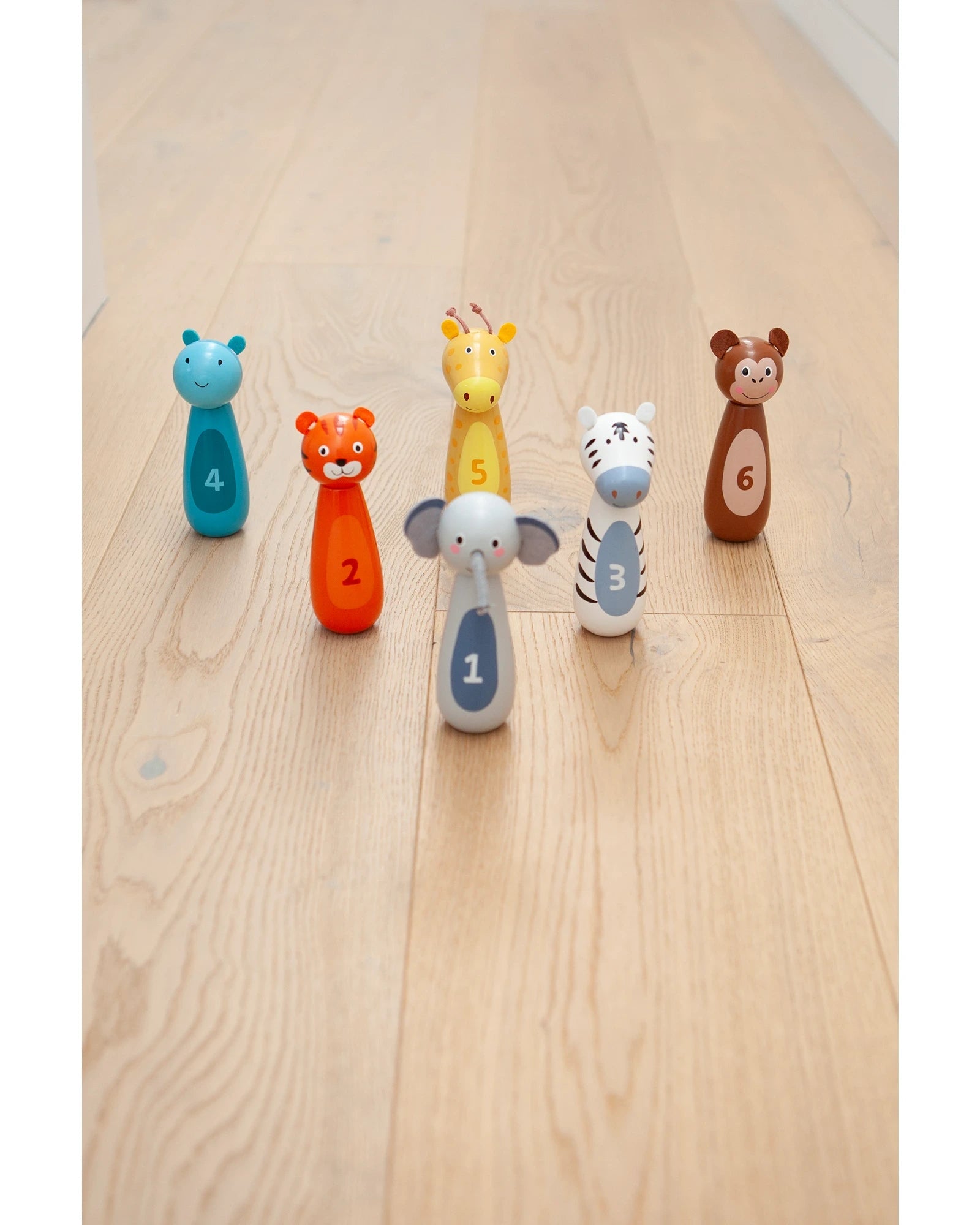 enchanting and magical wooden toys that spark the imagination                   Bello Animal Skittles
