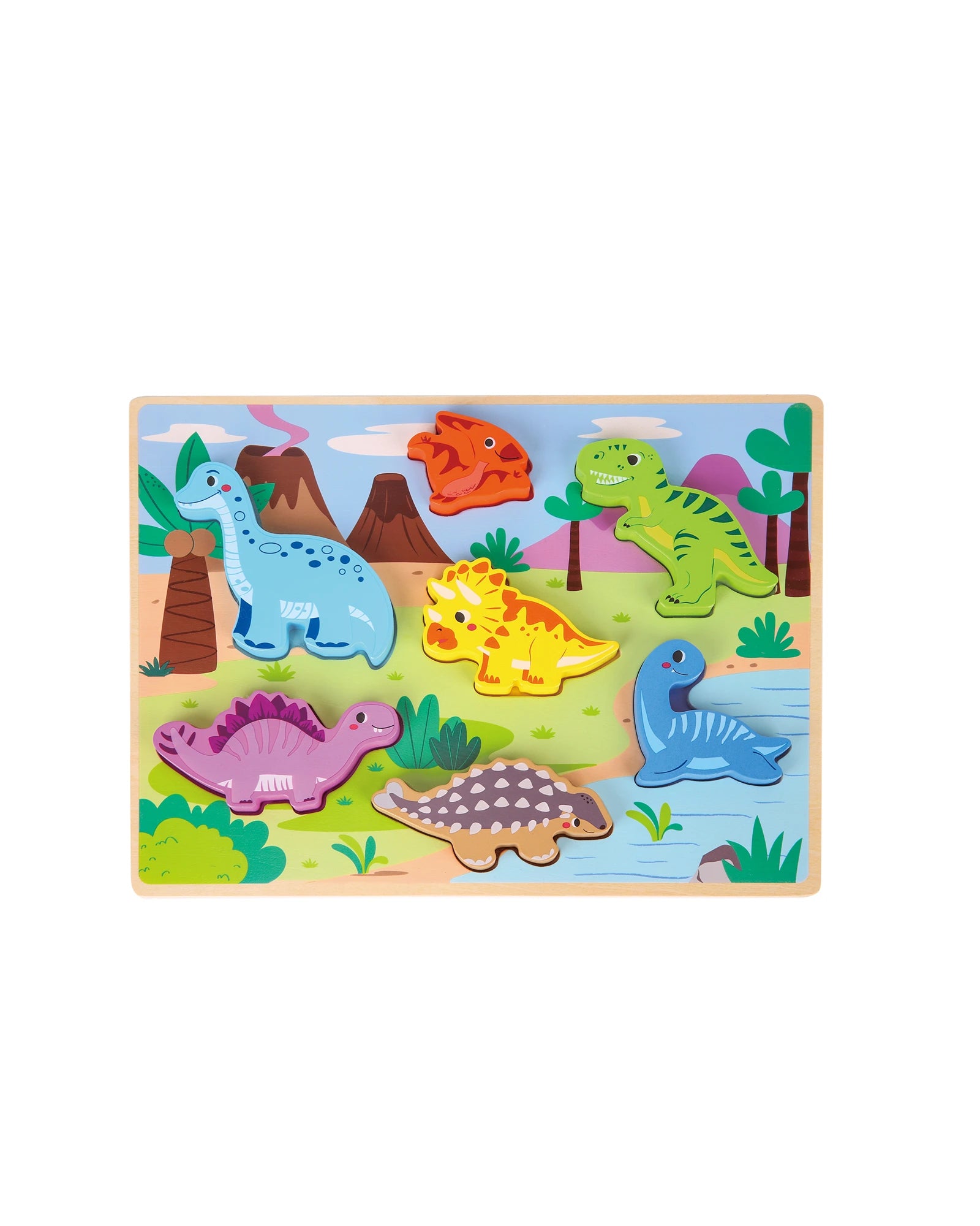 timeless wooden toys                   Bello Dinosaur Puzzle